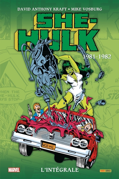 Savage She-Hulk : L'intégrale 1981-1982 (T02) (9791039114608-front-cover)