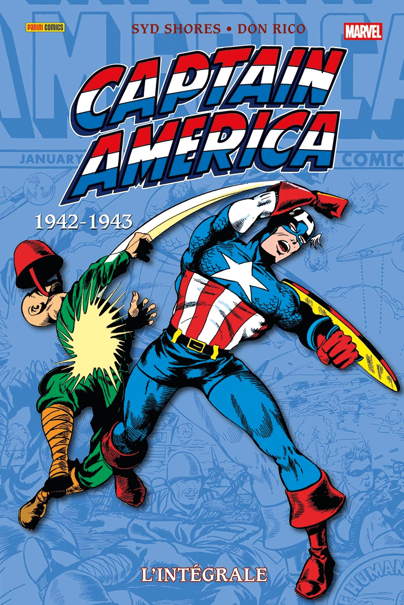 Captain America Comics : L'intégrale 1942-1943 (T06) (9791039141611-front-cover)