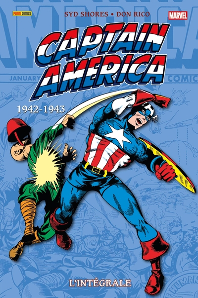 Captain America Comics : L'intégrale 1942-1943 (T06) (9791039141611-front-cover)