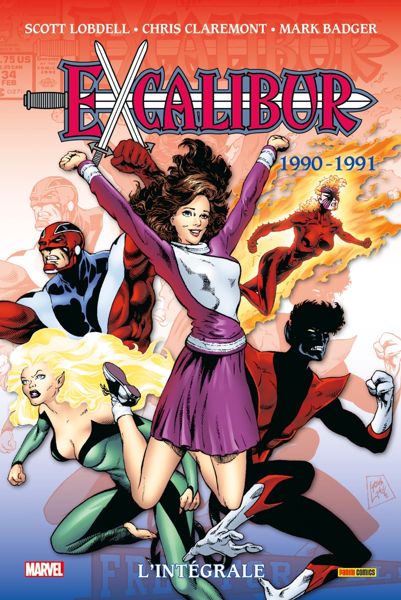 Excalibur : L'intégrale 1990-1991 (T04) (9791039124614-front-cover)