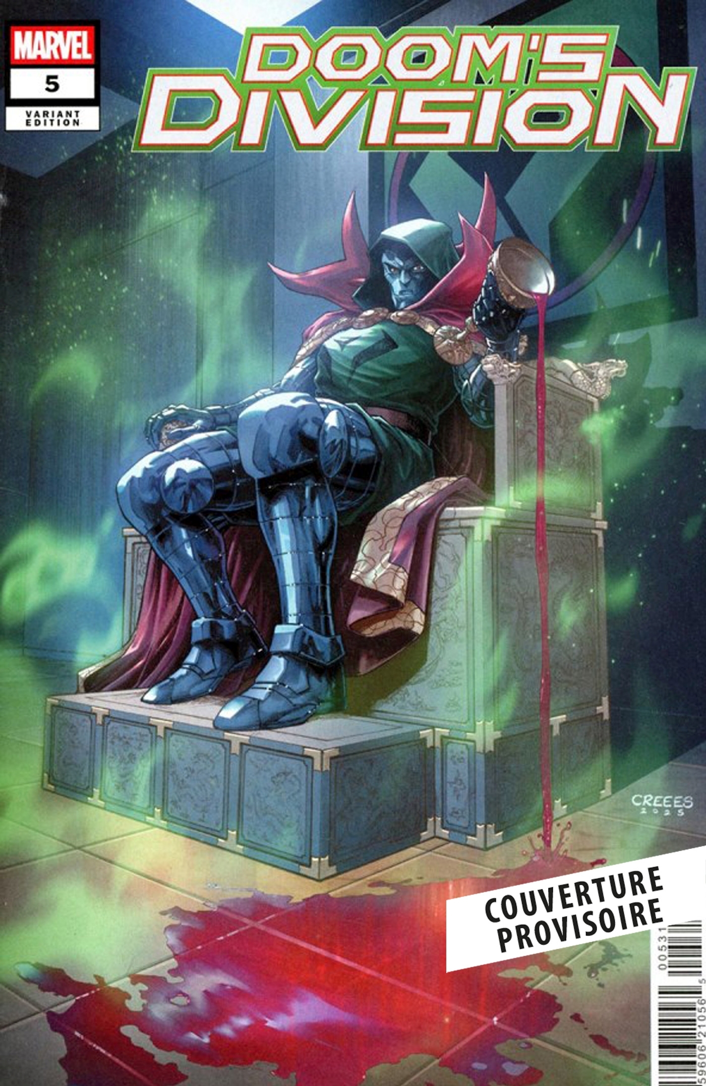 Doom World N°05 : Le règne de Fatalis - Edition collector - COMPTE FERME (9791039143356-front-cover)