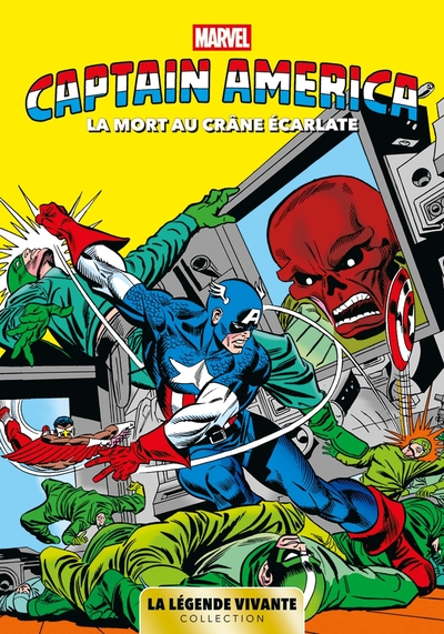 Captain America - La Légende Vivante T03 : La mort au crane ecarlate (9791039137515-front-cover)