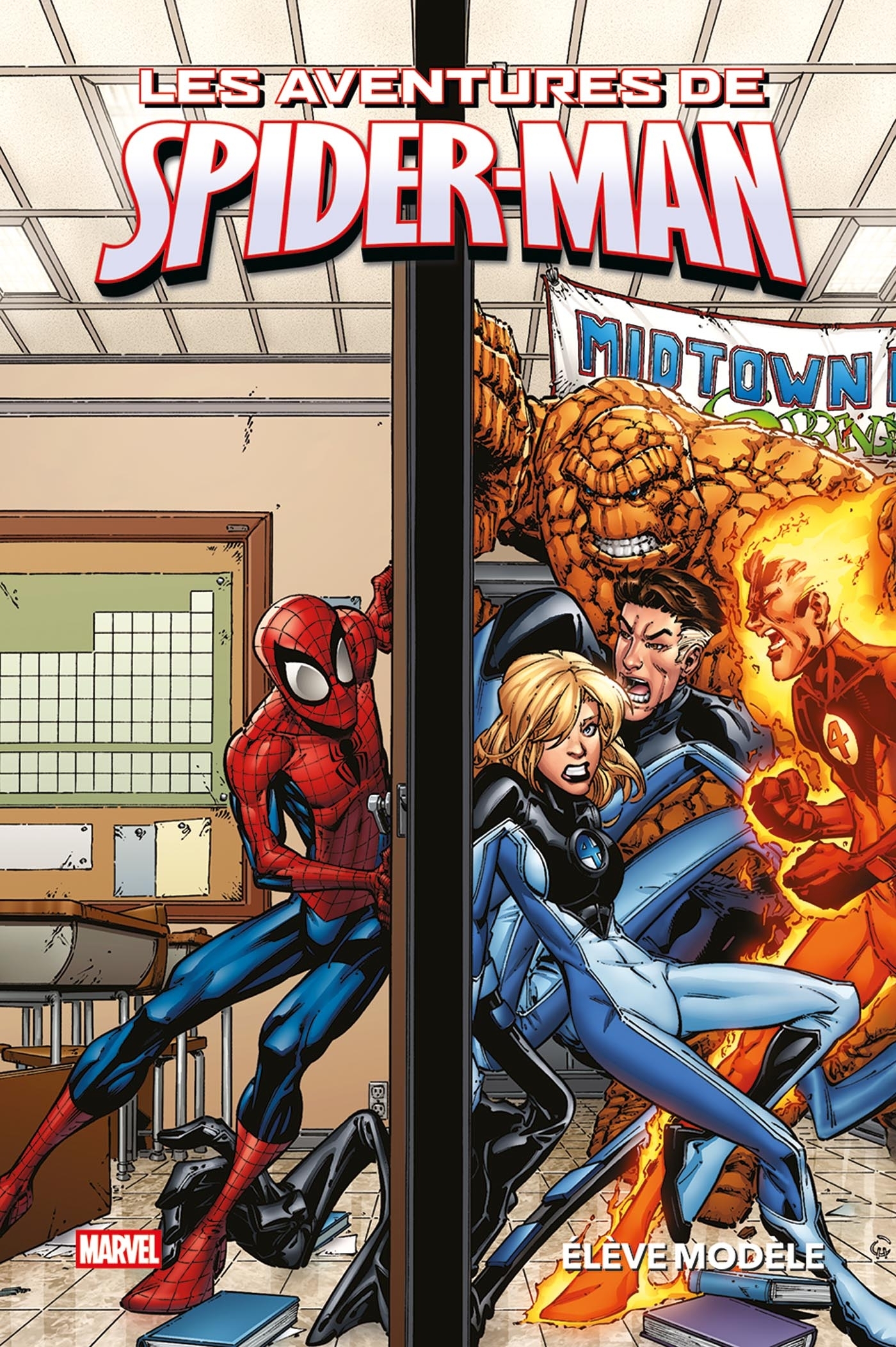 Marvel - Les aventures de Spider-Man : Elève modèle (9791039135108-front-cover)