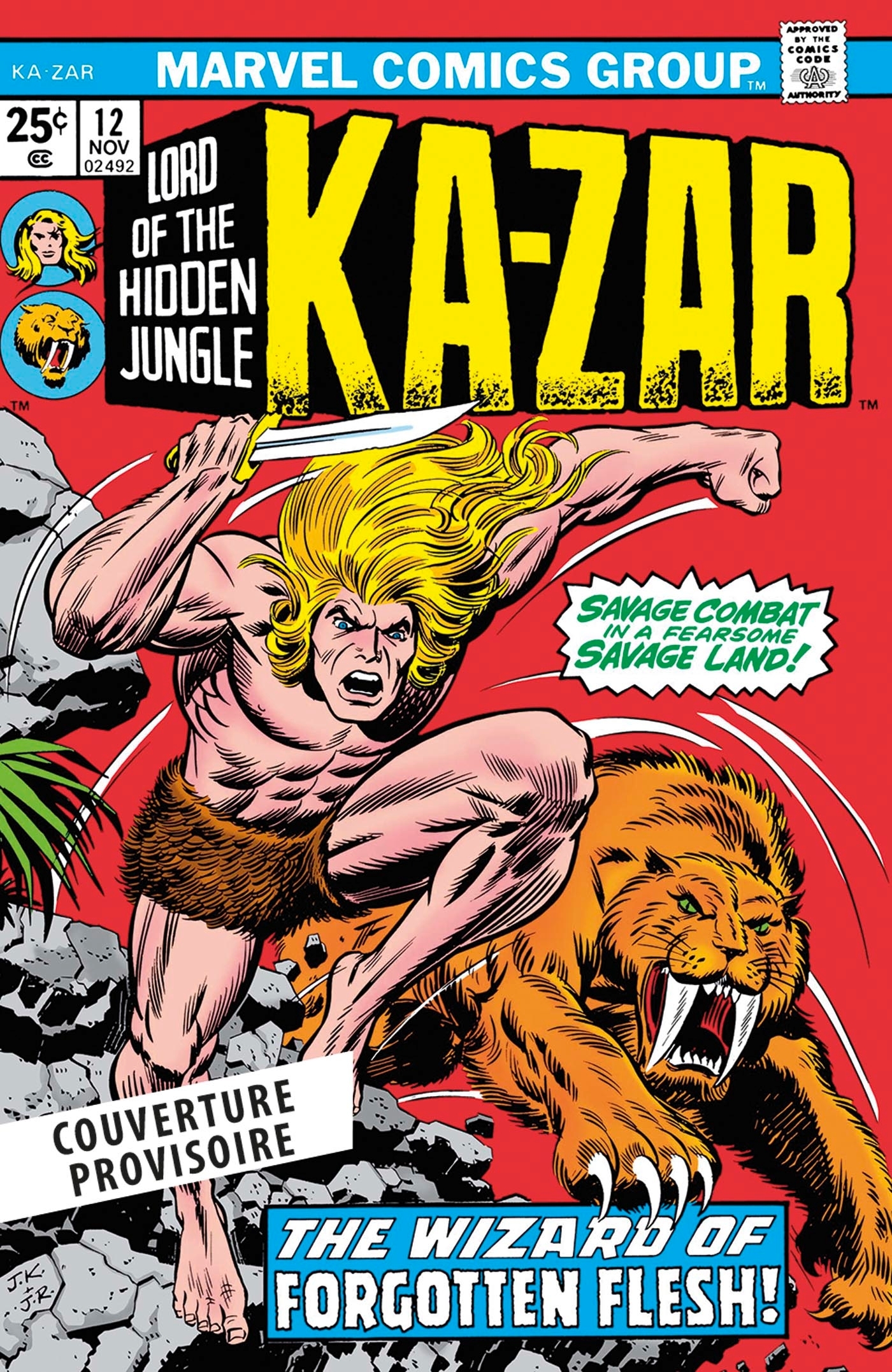 Ka-zar : L'intégrale 1975-1991 (T04) (9791039145275-front-cover)