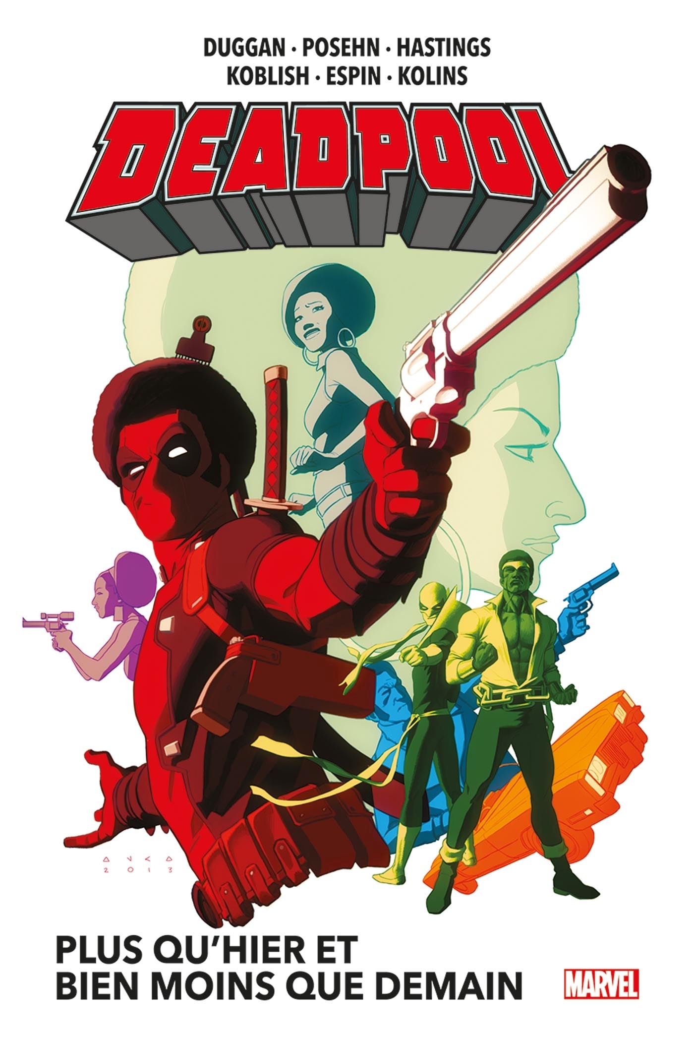 Deadpool T05 : Plus qu'hier et bien moins que demain (9791039124560-front-cover)