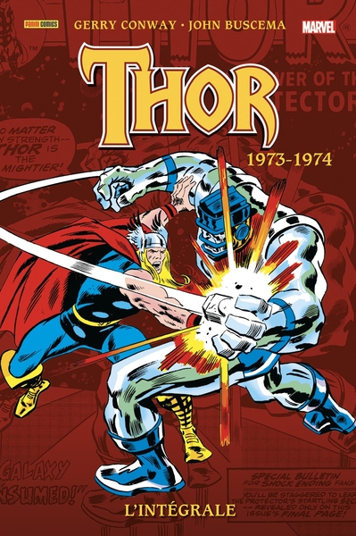 Thor : L'intégrale 1973-1974 (T16) (9791039115759-front-cover)