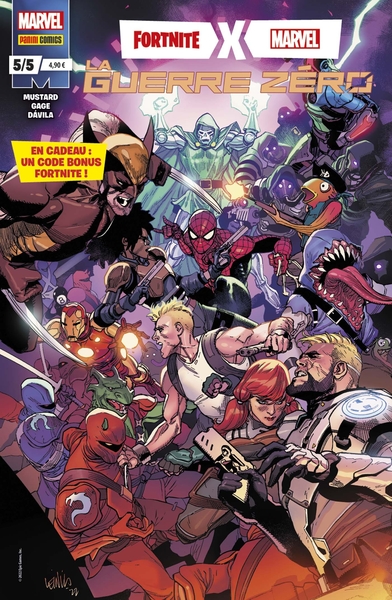 Fortnite x Marvel : La Guerre zéro N°05 (9791039109796-front-cover)