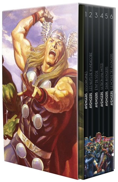 Coffret intégrale La collection Avengers - COMPTE FERME (9791039119771-front-cover)