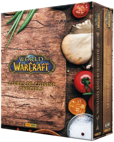 World of Warcraft : Coffret 2 livres de cuisine officiels (9791039118200-front-cover)