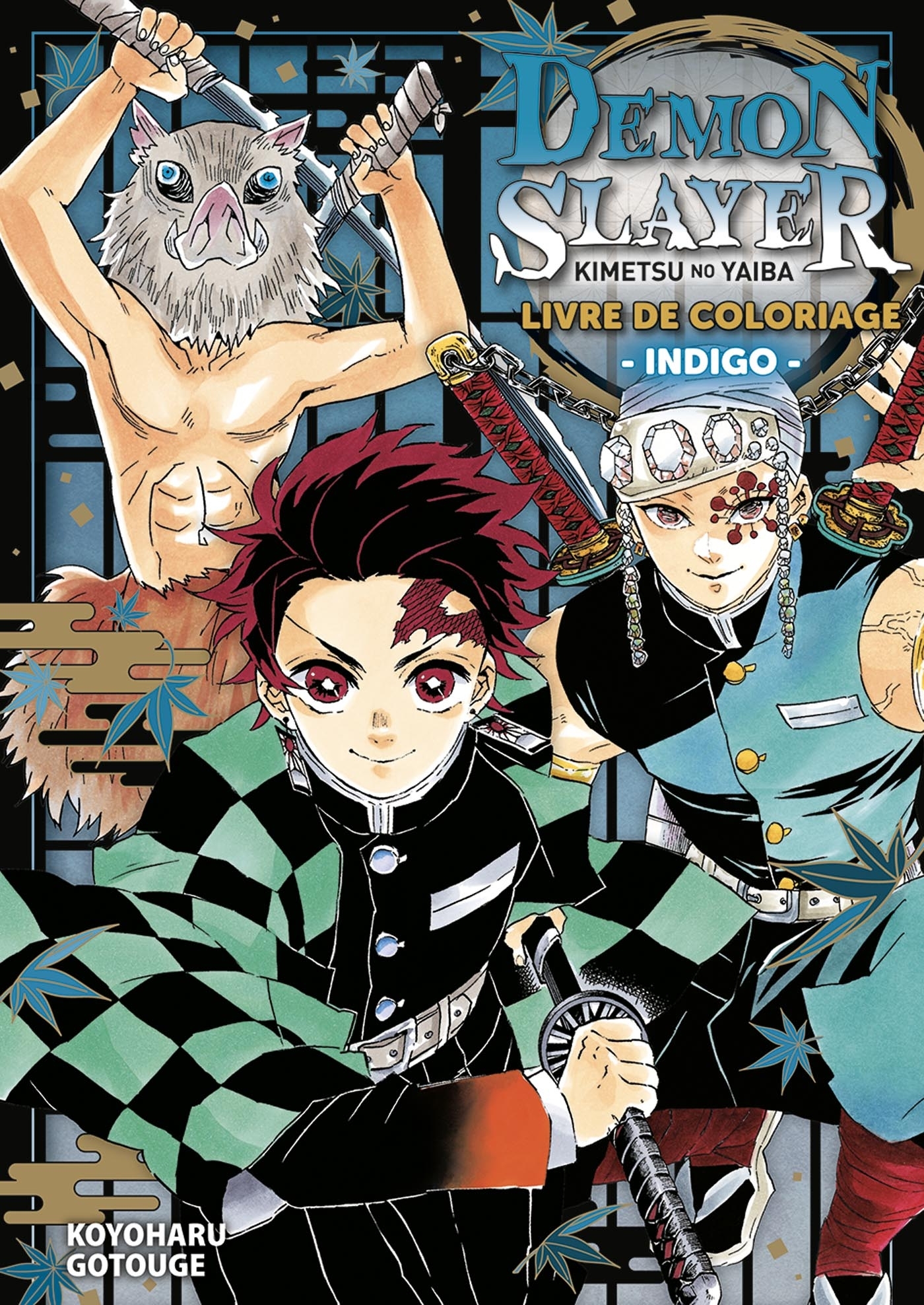 Demon Slayer - Livre de coloriage N°04 : Indigo (9791039115827-front-cover)