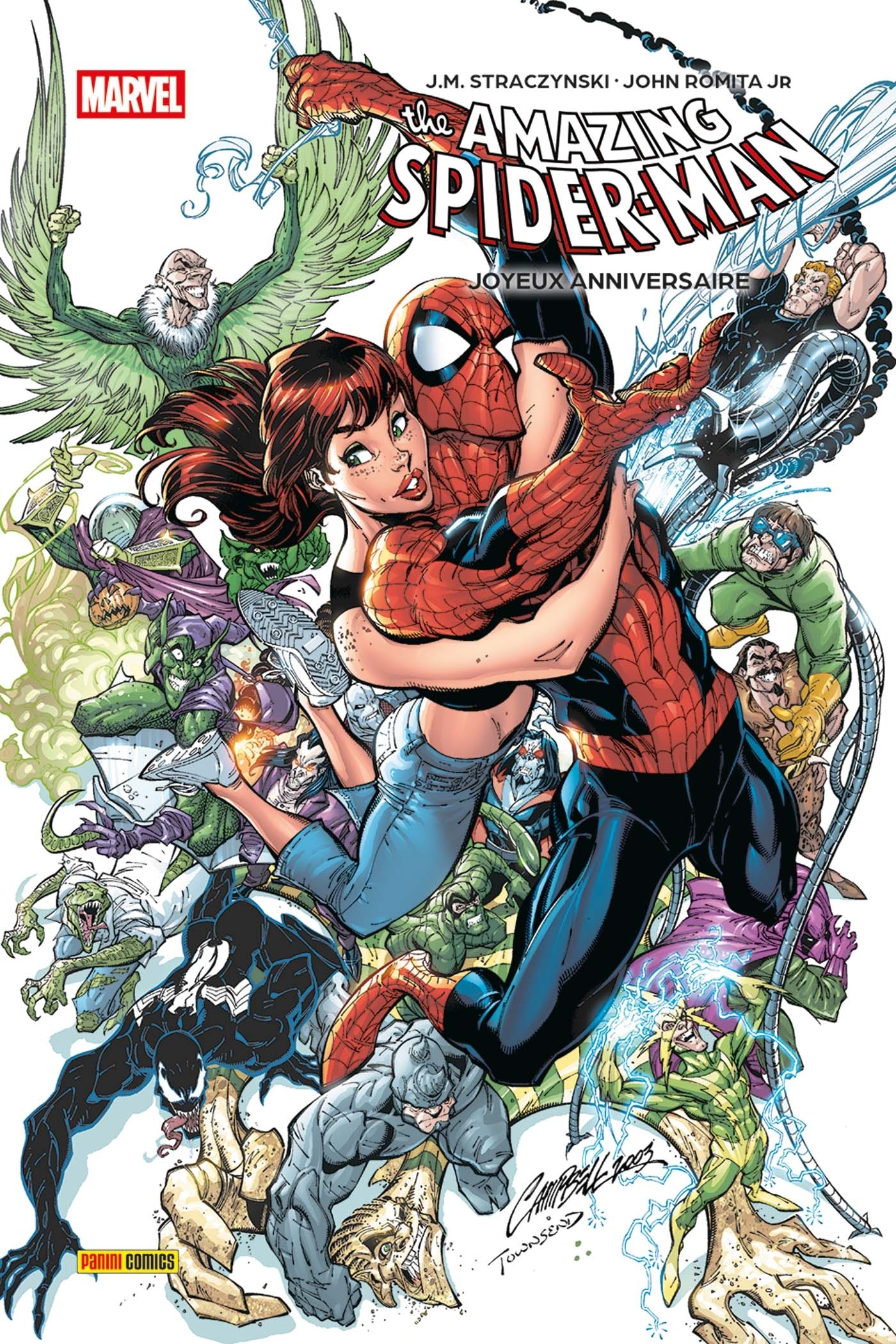 The Amazing Spider-Man par Straczynski T03 : Joyeux anniversaire (9791039136464-front-cover)