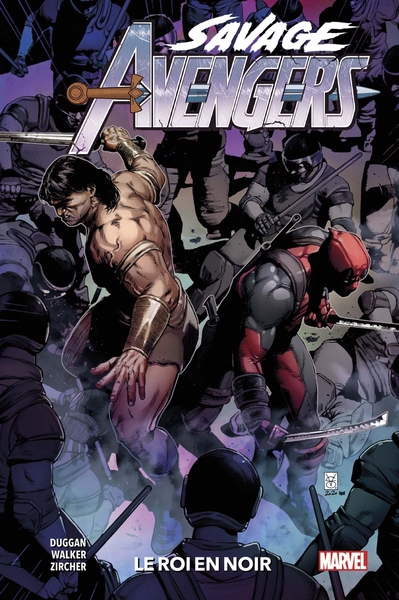 Savage Avengers T04 : Le roi en noir (9791039100892-front-cover)
