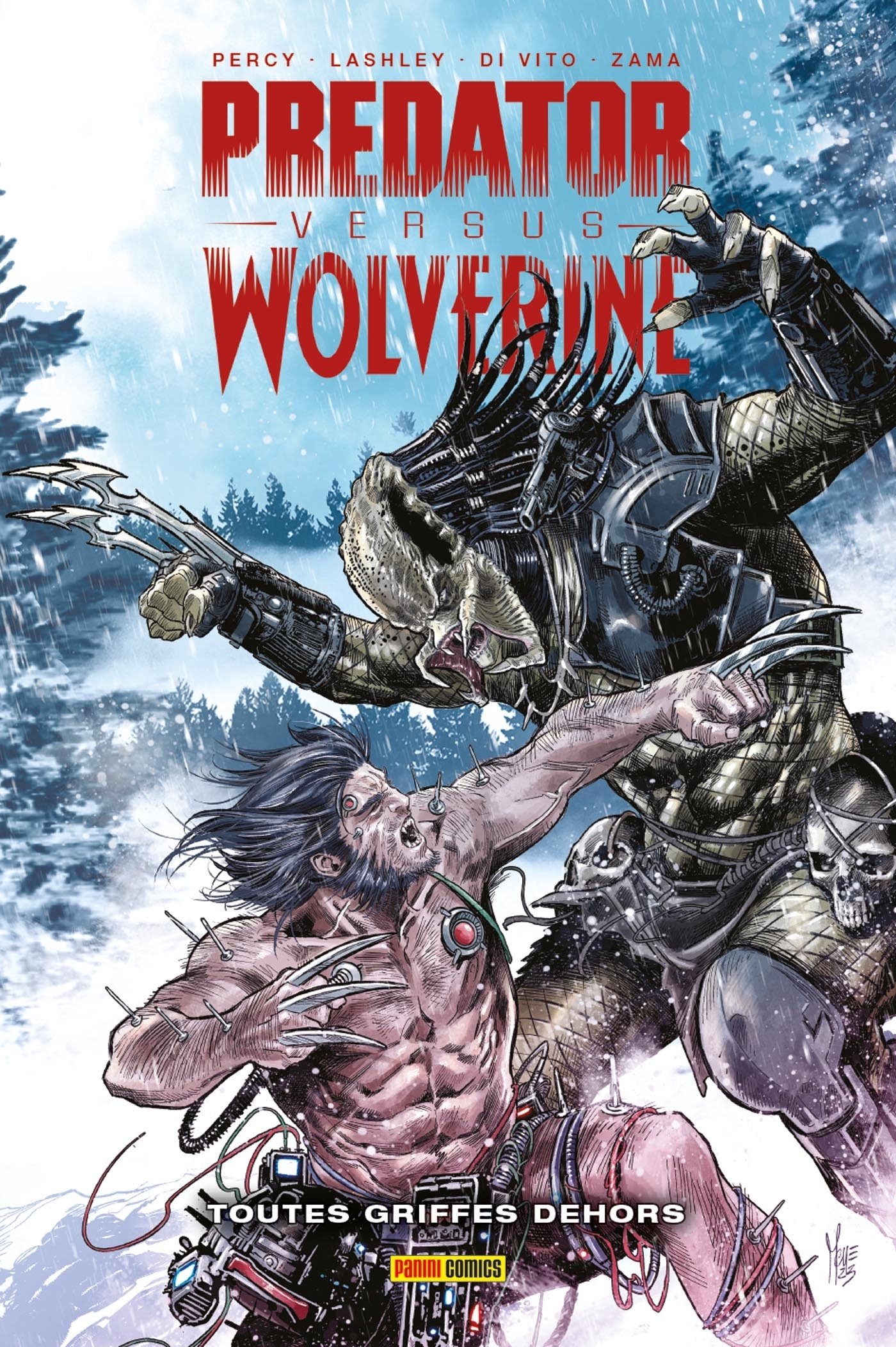 Predator Vs Wolverine (9791039125352-front-cover)