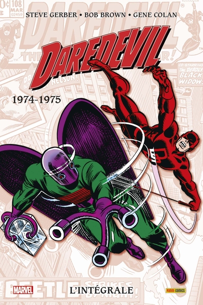Daredevil : L'intégrale 1974-1975 (T10) (9791039112420-front-cover)