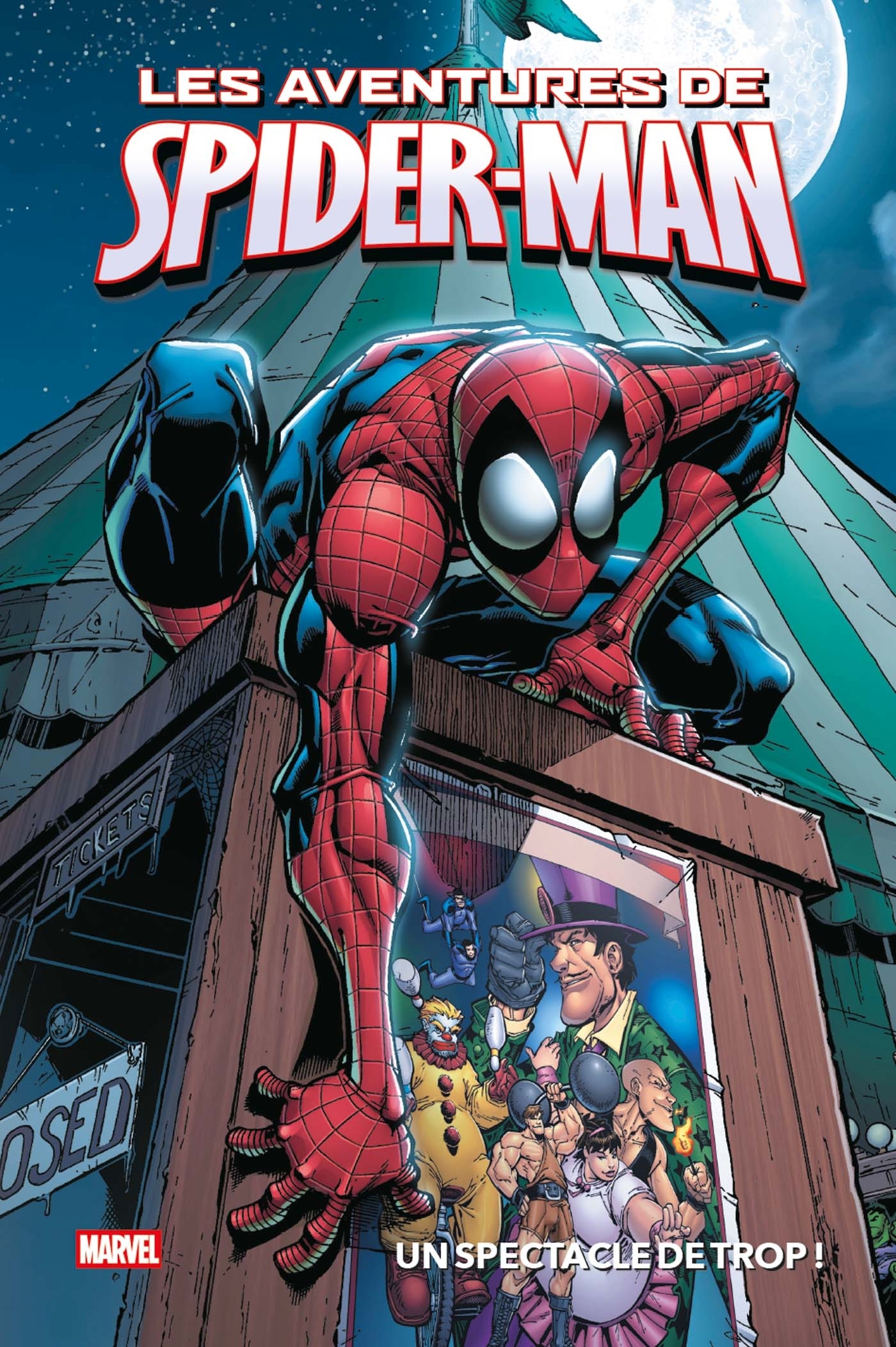 Marvel - Les aventures de Spider-Man : Un spectacle de trop ! (9791039137737-front-cover)