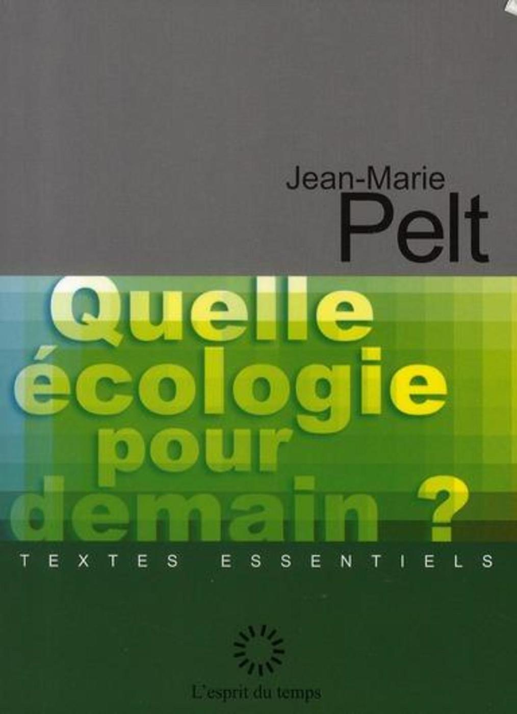 Quelle écologie pour demain ? (9782847951899-front-cover)