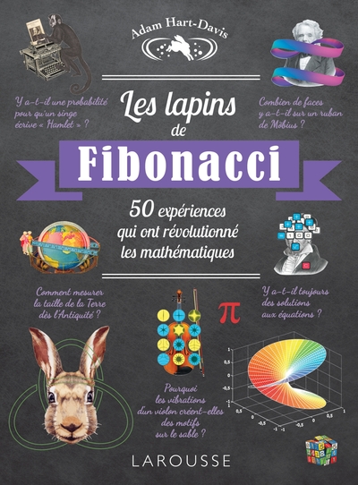 Les lapins de Fibonacci, 50 expériences qui ont révolutionné les MATHEMATIQUES (9782035992789-front-cover)