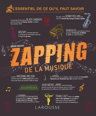 Le zapping de la musique (9782035954732-front-cover)