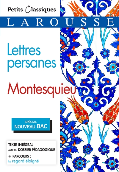 Lettres persanes (Spécial Bac) (9782035979209-front-cover)