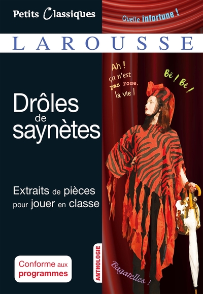 Drôles de saynètes (9782035967558-front-cover)