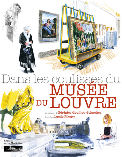 Dans les coulisses du musée du Louvre (9782732479361-front-cover)