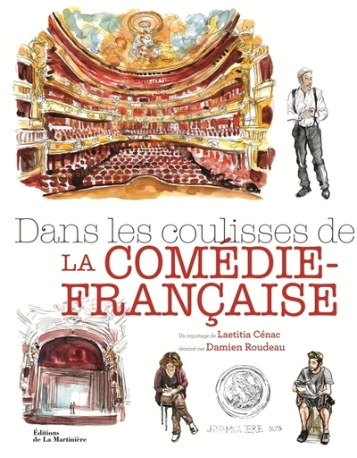 Dans les coulisses de la Comédie-Française (9782732475202-front-cover)