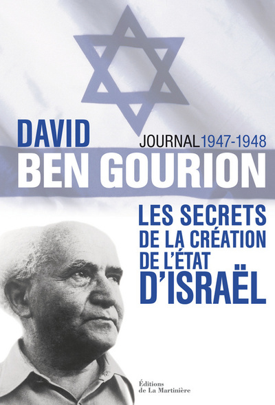 David Ben Gourion, Les secrets de la création de l'Etat d'Israël, journal 1947-1948 (9782732441948-front-cover)