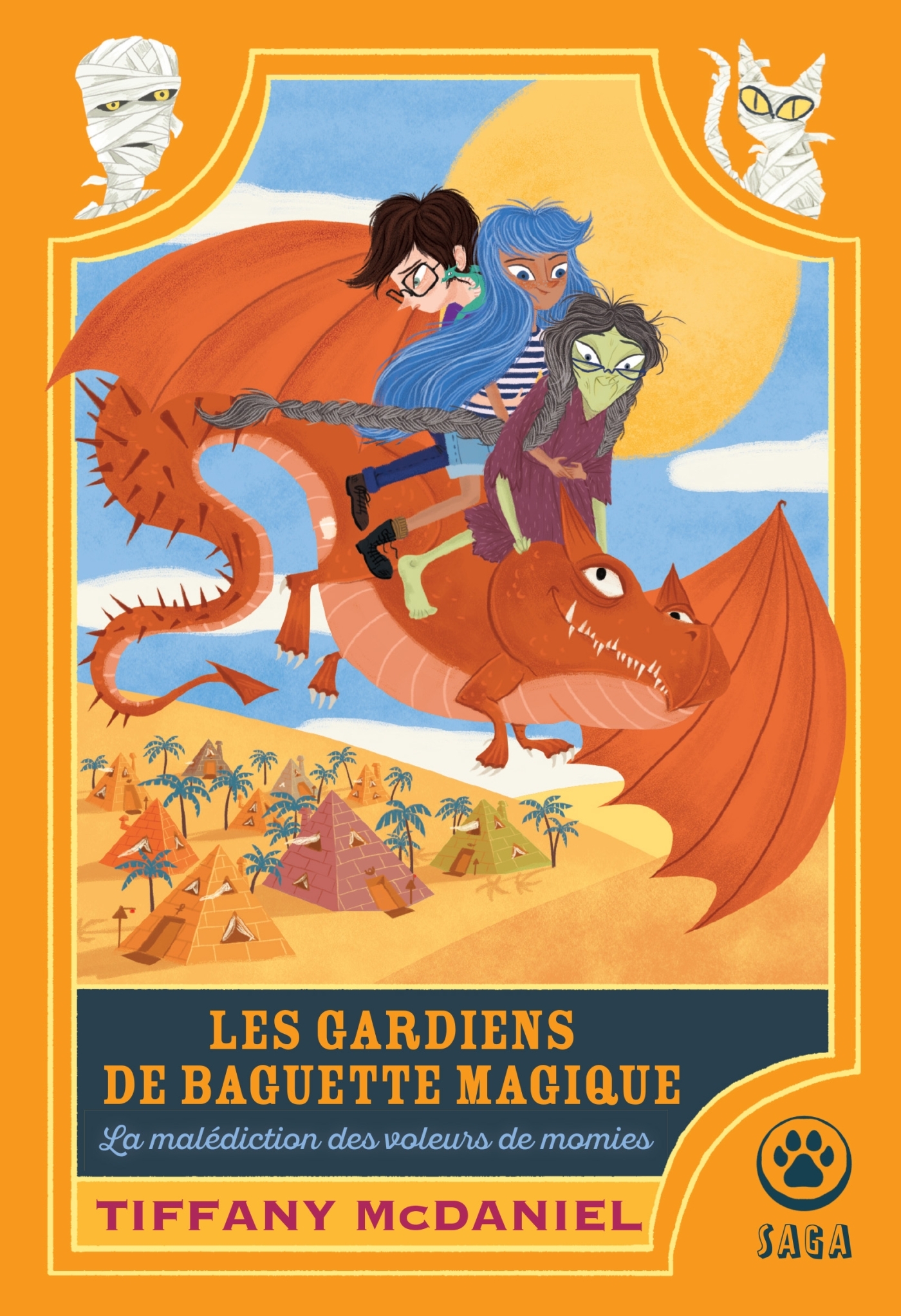 Les Gardiens de baguette magique : la malédiction des voleurs de momie (9782351783757-front-cover)