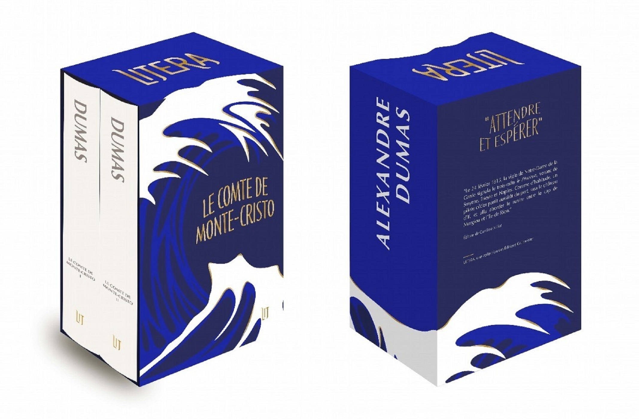 Le comte de Monte-Cristo coffret - édition Litera (9782351789056-front-cover)