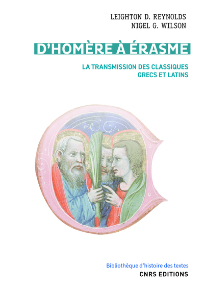 D'Homère à Erasme - La transmission des classiques grecs et latins (9782271139153-front-cover)