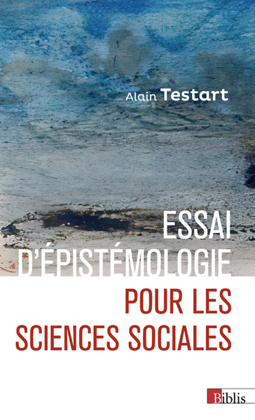 Essai d'épistémologie pour les sciences sociales (9782271134363-front-cover)