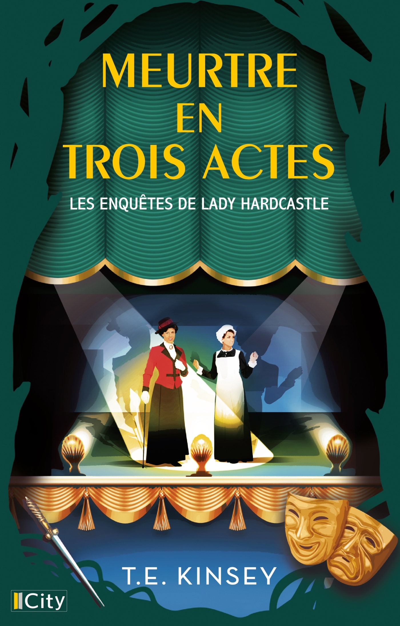 Meurtre en trois actes, Les enquêtes de Lady Hardcastle (9782824627137-front-cover)