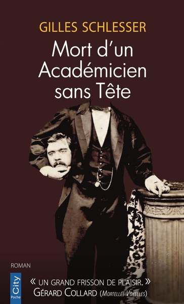 Mort d'un académicien sans tête (9782824614373-front-cover)