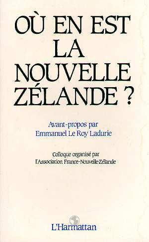 Où en est la Nouvelle Zélande ? (9782858026821-front-cover)