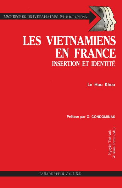 les vietnamiens en france insertion et identité. (9782858024742-front-cover)
