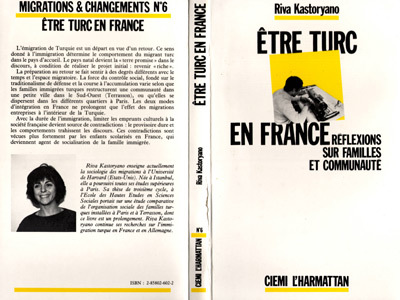 Etre Turc en France - Réflexions sur les familles et Communautés (9782858026029-front-cover)