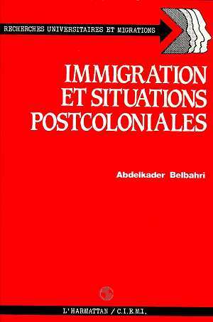 Immigration et situations post-coloniales (9782858029044-front-cover)