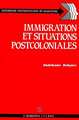 Immigration et situations post-coloniales (9782858029044-front-cover)