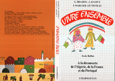 Vivre ensemble, A la découverte de l'Algérie, de la France et du Portugal (9782858029129-front-cover)