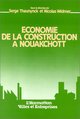 Economie de la construction à Nouakchott (9782858029822-front-cover)