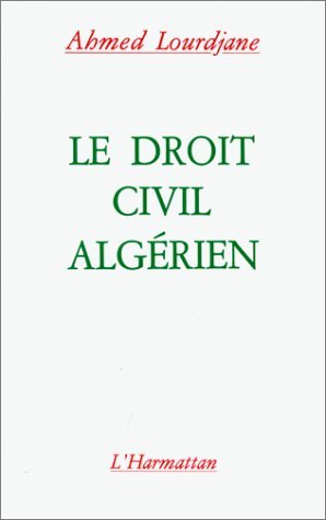 Le droit civil algérien (9782858023851-front-cover)