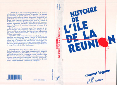 Histoire de l'île de la Réunion (9782858021062-front-cover)