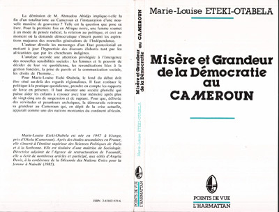 Misère et grandeur de la démocratie au Cameroun (9782858029297-front-cover)