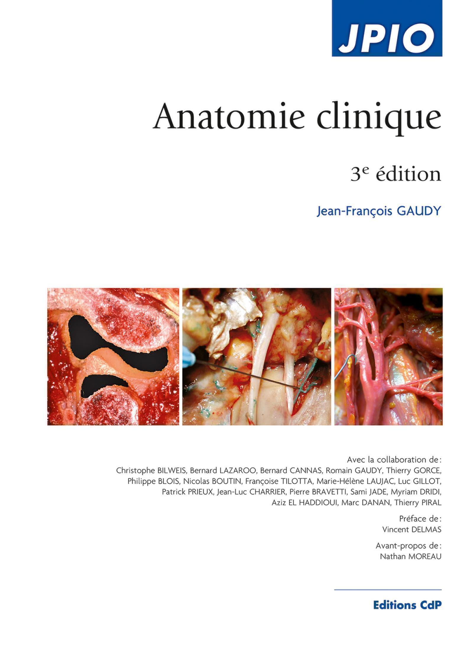 Anatomie clinique, 3e édition (9782843614668-front-cover)