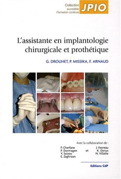 L'assistante en implantologie chirurgicale et prothétique (9782843611285-front-cover)