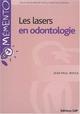 Les lasers en odontologie (9782843611230-front-cover)