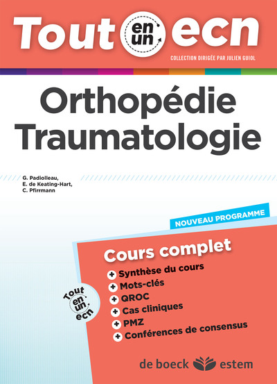 Orthopédie - Traumatologie, Tout-en-un ECN (9782843716898-front-cover)