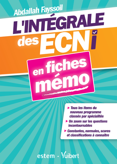 L'intégrale des ECNi en fiches mémo (9782843718120-front-cover)