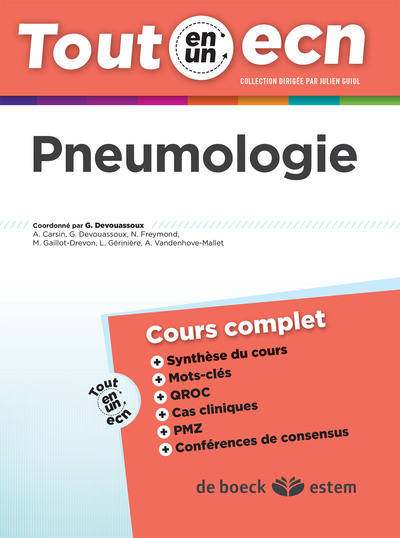 Pneumologie, Tout-en-un ECN (9782843715402-front-cover)