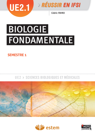 UE 2.1 - Biologie fondamentale, Semestre 1 (1re année) (9782843718069-front-cover)
